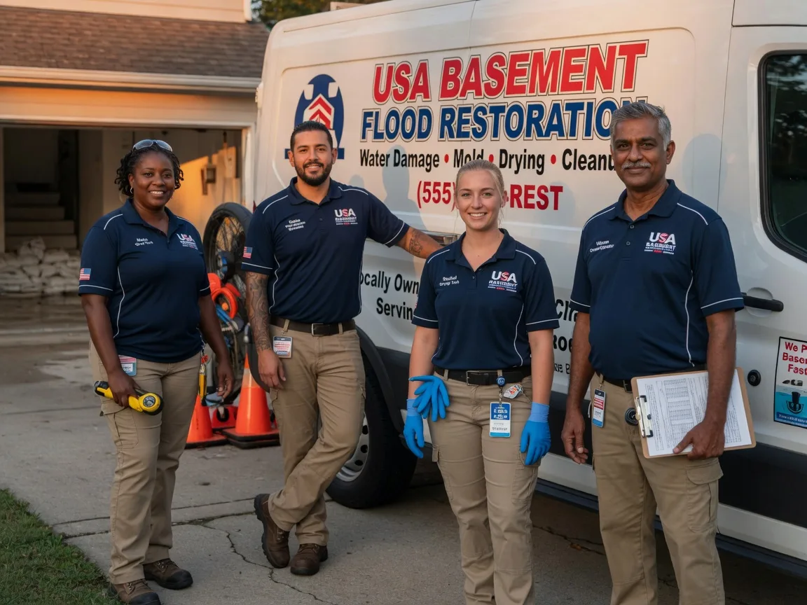 Basement Flood Cleanup company in Thompson, OH